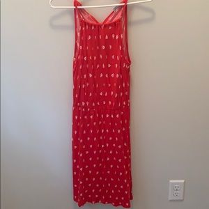 sailboat halter dress